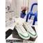 Chanel Canvas and Suede Sneakers White/Green 2022