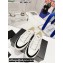 Chanel Canvas and Suede Sneakers White/Black 2022