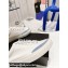 Chanel Canvas and Suede Sneakers White/Blue 2022