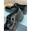 Prada Brushed Leather T-strap shoes Patent Black 2022