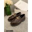 Celine Fringes Margaret Loafers With Triomphe Chain In Polished Bull Burgundy 2022