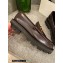 Celine Fringes Margaret Loafers With Triomphe Chain In Polished Bull Burgundy 2022