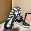 Jimmy Choo HAWAII HI TOP/F Trainers Sneakers Black with Crystal Embellishment 2022