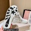 Jimmy Choo HAWAII HI TOP/F Trainers Sneakers White with Crystal Embellishment 2022