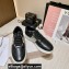 Jimmy Choo HAWAII LOW TOP/F Trainers Sneakers Black with Crystal Embellishment 2022