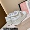 Jimmy Choo HAWAII LOW TOP/F Trainers Sneakers White with Crystal Embellishment 2022