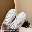 Jimmy Choo HAWAII LOW TOP/F Trainers Sneakers White with Crystal Embellishment 2022