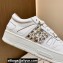 Jimmy Choo HAWAII LOW TOP/F Trainers Sneakers White with Crystal Embellishment 2022