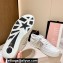 Jimmy Choo HAWAII LOW TOP/F Trainers Sneakers White with Crystal Embellishment 2022