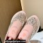 Jimmy Choo MEMPHIS/F Trainers Sneakers Pink with Crystal Embellishment 2022