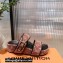 Louis Vuitton Monogram Velvet Jumbo Flatform Mules Pink 2022