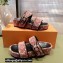 Louis Vuitton Monogram Velvet Jumbo Flatform Mules Pink 2022