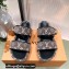Louis Vuitton Monogram Velvet Jumbo Flatform Mules Coffee 2022