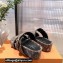 Louis Vuitton Monogram Velvet Jumbo Flatform Mules Coffee 2022