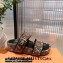 Louis Vuitton Monogram Velvet Jumbo Flatform Mules Coffee 2022