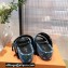 Louis Vuitton Monogram Velvet Jumbo Flatform Mules Light Blue 2022