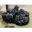 Louis Vuitton Monogram Velvet Jumbo Flatform Mules Black 2022