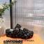Louis Vuitton Monogram Velvet Jumbo Flatform Mules Black 2022