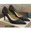 Jimmy Choo Heel Glitter Love Pumps Black 2022