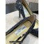 Jimmy Choo Heel Glitter Love Pumps Black 2022