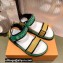 Louis Vuitton Pool Pillow Comfort Sandals Green/Yellow 2022