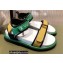 Louis Vuitton Pool Pillow Comfort Sandals Green/Yellow 2022