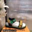 Louis Vuitton Pool Pillow Comfort Sandals Green/Yellow 2022