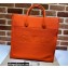 Gucci Medium/Large Tote Bag with Gucci Logo 674850 Orange 2022