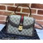 Gucci x Balenciaga The Hacker Project Small Handbag 680119 GG Canvas Beige 2022