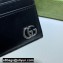 Gucci GG Marmont Card Case 657588 Black/Silver 2022