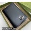 Gucci GG Marmont Card Case 547075 Black/Silver 2022