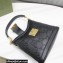 Gucci Small GG Shoulder Bag 675788 Black 2022