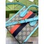 Gucci Tiger GG Mini Tote Bag 671623 Blue 2022