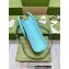 Gucci Tiger GG Mini Tote Bag 671623 Blue 2022