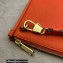 Gucci Zip Pouch Bag with Gucci Logo 681200 Orange 2022