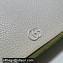 Gucci GG Marmont Chain Wallet 497985 Resin Hardware White 2022