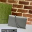 Gucci GG Marmont Chain Wallet 497985 Resin Hardware Gray 2022
