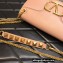 Valentino Stud Sign Nappa Shoulder Bag Nude 2022