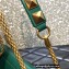 Valentino Stud Sign Nappa Shoulder Bag Green 2022