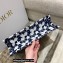 Dior Small Book Tote Bag in Dior Étoile Embroidery Blue/White 2022