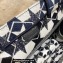Dior Small Book Tote Bag in Dior Étoile Embroidery Blue/White 2022