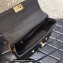 Valentino Grainy Calfskin Large Roman Stud Chain Bag Black 2022