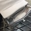 Valentino Grainy Calfskin Large Roman Stud Chain Bag Silver 2022