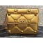 Valentino Grainy Calfskin Small Roman Stud Chain Bag Gold 2022
