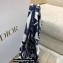 Dior Book Tote Bag in Dior Étoile Embroidery Blue/White 2022