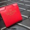 Valentino Rockstud Alcove Grainy Calfskin Compact Wallet Red 2022