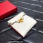 Valentino Rockstud Alcove Grainy Calfskin Compact Wallet White 2022