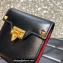Valentino Rockstud Alcove Grainy Calfskin Compact Wallet Black 2022