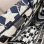 Dior Book Tote Bag in Dior Étoile Embroidery Blue/White 2022