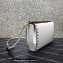 Valentino Rockstud Alcove Grainy Calfskin Crossbody Bag White/Gold 2022